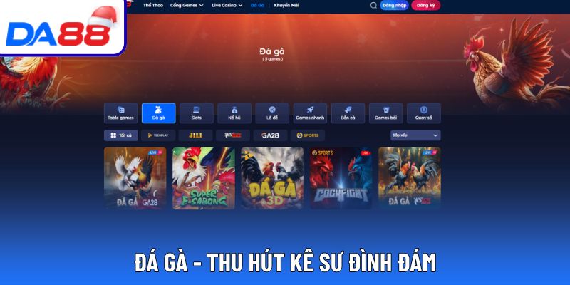 Nền tảng cung cấp dịch vụ cược đá gà chất lượng