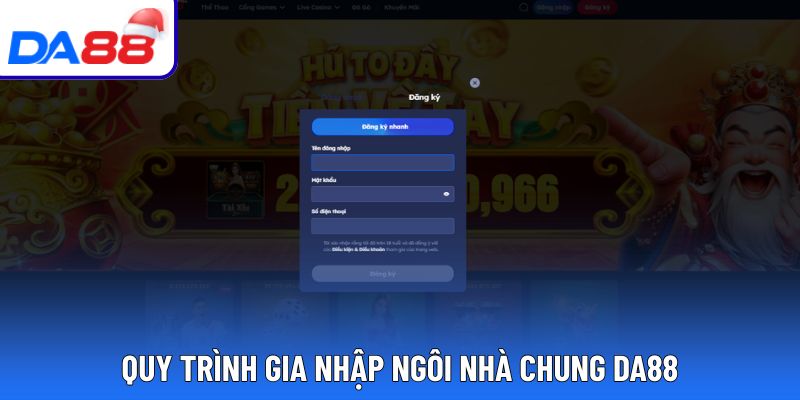 Chia sẻ quy trình đăng ký tại sân chơi